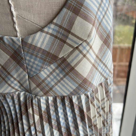 Aritzia / Sunday Best Plaid "Trish" Mini Dress - Picture 3 of 7